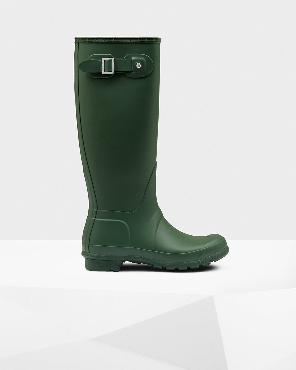 Womens Tall Rain Boots - Hunter Original (23YTXGOCV) - Green